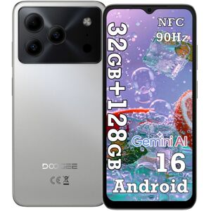 DOOGEE Note56 Pro Smartphone 6.56 36Go(4+32) + 128Go/jusquà 2To 6150mAh Android 16 13MP Téléphone 4G Double SIM NFC GPS - Gris Gris - Publicité DOOGEE Note56 Pro Smartphone 6.56 36Go(4+32) + 128Go/jusquà 2To 6150mAh Android 16 13MP Téléphone 4G Double SIM NFC GPS - Gris Gris - Publicité