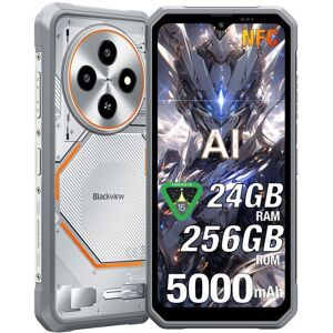 Blackview Fort 2 Smartphone 24Go + 256Go 6.56 Caméra 16MP 5000mAh Téléphone portable Incassable Double SIM 4G NFC GPS - Blanc Blanc - Publicité Blackview Fort 2 Smartphone 24Go + 256Go 6.56 Caméra 16MP 5000mAh Téléphone portable Incassable Double SIM 4G NFC GPS - Blanc Blanc - Publicité