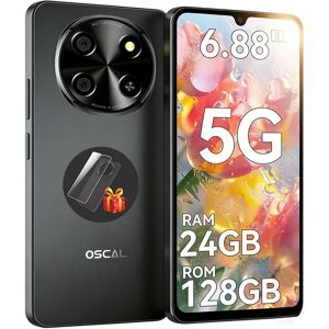 5G Oscal TIGER 8 Téléphone Portable Débloqué 688 24Go+128Go/SD 2To 5000mAh Smartphone Android 15 NFC Dual SIM GPS - Noir Noir - Publicité 5G Oscal TIGER 8 Téléphone Portable Débloqué 688 24Go+128Go/SD 2To 5000mAh Smartphone Android 15 NFC Dual SIM GPS - Noir Noir - Publicité