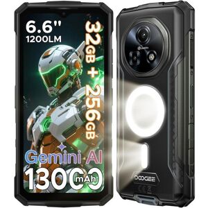 DOOGEE Fire 5 Ultra Telephone Portable Incassable 32Go+256Go Écran 6.6 13000mAh Smartphone Android 15 48MP Dual SIM/NFC/GPS Noir Noir - Publicité DOOGEE Fire 5 Ultra Telephone Portable Incassable 32Go+256Go Écran 6.6 13000mAh Smartphone Android 15 48MP Dual SIM/NFC/GPS Noir Noir - Publicité