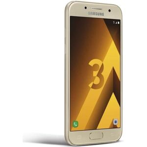 Samsung Galaxy A3 2017 16 Go Or - Reconditionné - État correct Jaune - Publicité Samsung Galaxy A3 2017 16 Go Or - Reconditionné - État correct Jaune - Publicité