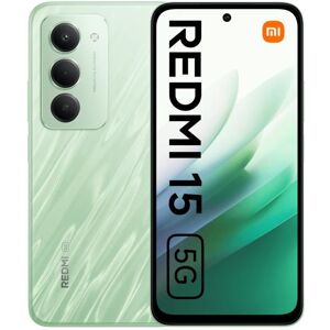 Téléphone mobile - XIAOMI - Redmi 15 5G - 8 Go RAM - 256 Go - Vert (Ripple Green) - Double SIM Vert - Publicité Téléphone mobile - XIAOMI - Redmi 15 5G - 8 Go RAM - 256 Go - Vert (Ripple Green) - Double SIM Vert - Publicité