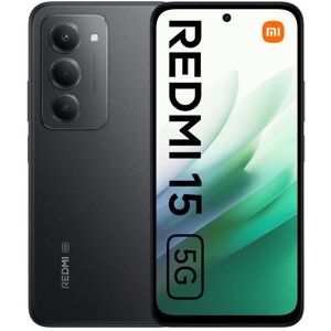 Smartphone - XIAOMI - Redmi 15 5G - 8 Go RAM - 256 Go - Écran FHD+ 69 pouces Noir - Publicité Smartphone - XIAOMI - Redmi 15 5G - 8 Go RAM - 256 Go - Écran FHD+ 69 pouces Noir - Publicité
