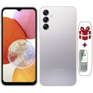 Samsung Galaxy A14 4G Smartphone 64 Go Argent - Publicité Samsung Galaxy A14 4G Smartphone 64 Go Argent - Publicité