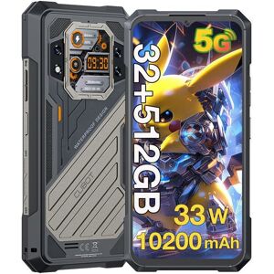 Smartphone 5G CUBOT KingKong X 32Go+512Go - Batterie de 10200 mAh - Android 14- Écran 6.58 FHD+ 120Hz Caméra 100MP+32MP- NFC/OTG Noir - Publicité Smartphone 5G CUBOT KingKong X 32Go+512Go - Batterie de 10200 mAh - Android 14- Écran 6.58 FHD+ 120Hz Caméra 100MP+32MP- NFC/OTG Noir - Publicité