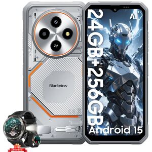 Blackview Fort 2 smartphone robuste 656 24Go (8+16 ext) /256Go ROM 5000mAh Android 15 NFC + montre W50Pro Blanc - Publicité Blackview Fort 2 smartphone robuste 656 24Go (8+16 ext) /256Go ROM 5000mAh Android 15 NFC + montre W50Pro Blanc - Publicité