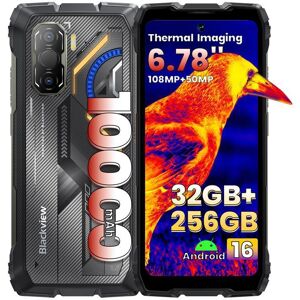 Smartphone Robustes Blackview ROCK 3 Téléphone Portable IncassableVision thermiqueAndroid 166.7832Go+256Go10000mAh108+50MP Noir - Publicité Smartphone Robustes Blackview ROCK 3 Téléphone Portable IncassableVision thermiqueAndroid 166.7832Go+256Go10000mAh108+50MP Noir - Publicité