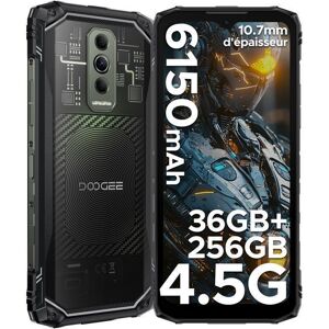 DOOGEE Blade 10 Ultra Energy Unbreakable Portable Telephone 36GB + 256GB Android 15 64MP10.7mm 4G/90Hz/6150mAh/NFC-Noir Noir - Publicité DOOGEE Blade 10 Ultra Energy Unbreakable Portable Telephone 36GB + 256GB Android 15 64MP10.7mm 4G/90Hz/6150mAh/NFC-Noir Noir - Publicité