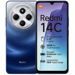 Smartphone - XIAOMI - Redmi 14C - 256Go - 8Go RAM - 4G - Bleu Bleu - Publicité Smartphone - XIAOMI - Redmi 14C - 256Go - 8Go RAM - 4G - Bleu Bleu - Publicité