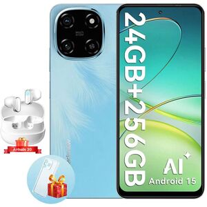 Blackview COLOR 6 Bleu – Smartphone Dual SIM 8Go+16Go ext/256Go+2To 667 50MP 5000mAh Android 15 AirBuds20 Bleu - Publicité Blackview COLOR 6 Bleu – Smartphone Dual SIM 8Go+16Go ext/256Go+2To 667 50MP 5000mAh Android 15 AirBuds20 Bleu - Publicité