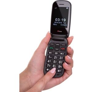 Ttfone Tt750 lunaire Big Button simple facile Clamshell EE Pay AS You Go Flip telephone portable Blanc - Publicité Ttfone Tt750 lunaire Big Button simple facile Clamshell EE Pay AS You Go Flip telephone portable Blanc - Publicité