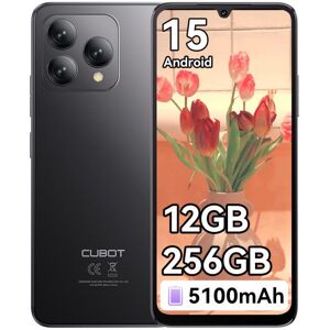 CUBOT A40 Smartphone - 12Go (4+8) RAM /256Go ROM - Écran 6.88 HD - Android 15 - Caméra 48MP - 5100mAh - GPS Double SIM 4G - Noir Noir - Publicité CUBOT A40 Smartphone - 12Go (4+8) RAM /256Go ROM - Écran 6.88 HD - Android 15 - Caméra 48MP - 5100mAh - GPS Double SIM 4G - Noir Noir - Publicité