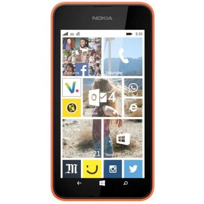 Microsoft Nokia Lumia 530 Orange Orange - Publicité Microsoft Nokia Lumia 530 Orange Orange - Publicité