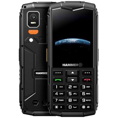 Téléphone Portable - HAMMER - Hammer Horizon LTE - Double SIM - Autonomie 18h - Waterproof IP68 Noir - Publicité Téléphone Portable - HAMMER - Hammer Horizon LTE - Double SIM - Autonomie 18h - Waterproof IP68 Noir - Publicité