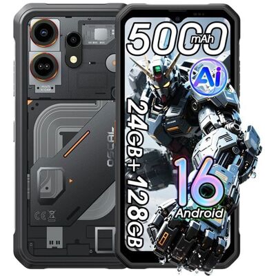 OSCAL MARINE 3 Téléphone Portable Incassable 6.56 Android 16 24Go+128Go 5000mAh Android smartphone 4G NFC Dual SIM - Noir Noir - Publicité OSCAL MARINE 3 Téléphone Portable Incassable 6.56 Android 16 24Go+128Go 5000mAh Android smartphone 4G NFC Dual SIM - Noir Noir - Publicité