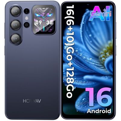 Smartphone-HOTWAV X26 Ultra-Cadeaux Summer-Écran 675 Pouces Deux Écrans Tactiles-6+128Go-5160mAh-Android 16/4G Dual SIM-Noir Noir - Publicité Smartphone-HOTWAV X26 Ultra-Cadeaux Summer-Écran 675 Pouces Deux Écrans Tactiles-6+128Go-5160mAh-Android 16/4G Dual SIM-Noir Noir - Publicité