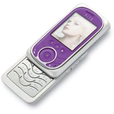 Alcatel GlamPhone Elle numero 3 Violet Violet - Publicité Alcatel GlamPhone Elle numero 3 Violet Violet - Publicité