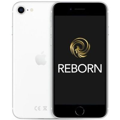 REBORN iPhone SE Reconditionné - Apple - 64Go - Blanc - Grade A - iOS Blanc - Publicité REBORN iPhone SE Reconditionné - Apple - 64Go - Blanc - Grade A - iOS Blanc - Publicité