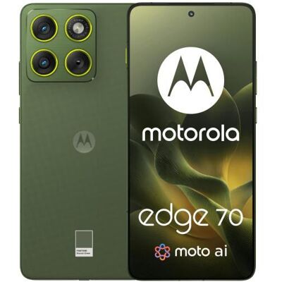Motorola Edge 70 5G – 12 Go / 512 Go – Bronze/Vert – Dual SIM – 4800 mAh – Triple 50 MP Vert - Publicité Motorola Edge 70 5G – 12 Go / 512 Go – Bronze/Vert – Dual SIM – 4800 mAh – Triple 50 MP Vert - Publicité