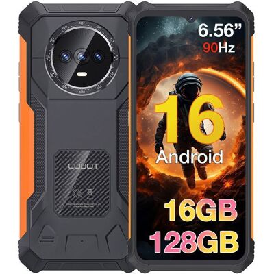 CUBOT Kingkong ES Pro Téléphone Portable Incassable 16(6+10) + 128Go 5100mAh 6.56 90Hz 64MP Smartphone 4G Double SIM GPS Noir Noir - Publicité CUBOT Kingkong ES Pro Téléphone Portable Incassable 16(6+10) + 128Go 5100mAh 6.56 90Hz 64MP Smartphone 4G Double SIM GPS Noir Noir - Publicité