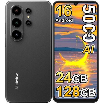 Blackview WAVE 10 Smartphone Android 16 6.88 120Hz 24Go(8+16) RAM/ 128Go ROM 5000mAh 32MP Téléphone 4G Double SIM GPS - Noir Noir - Publicité Blackview WAVE 10 Smartphone Android 16 6.88 120Hz 24Go(8+16) RAM/ 128Go ROM 5000mAh 32MP Téléphone 4G Double SIM GPS - Noir Noir - Publicité
