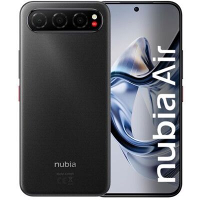 Nubia Air Smartphone 5G 678 AMOLED 256GB RAM 8GB Tripla Fotocamera 50MP Batteria 5000mAh IP68 IP69 Stream Black Noir - Publicité Nubia Air Smartphone 5G 678 AMOLED 256GB RAM 8GB Tripla Fotocamera 50MP Batteria 5000mAh IP68 IP69 Stream Black Noir - Publicité
