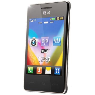 LG T385 Wi-Fi Noir Noir - Publicité LG T385 Wi-Fi Noir Noir - Publicité