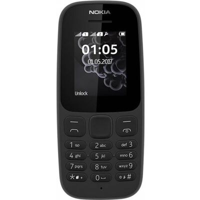 Téléphone Nokia 105 (2017) Noir - GSM - Jeux Radio - Batterie 800 mAh Noir - Publicité Téléphone Nokia 105 (2017) Noir - GSM - Jeux Radio - Batterie 800 mAh Noir - Publicité