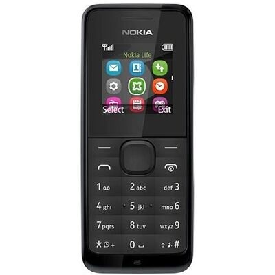 Téléphone portable - NOKIA - Nokia 105 - Double SIM - Écran 14 (128x128) - 800 mAh Noir - Publicité Téléphone portable - NOKIA - Nokia 105 - Double SIM - Écran 14 (128x128) - 800 mAh Noir - Publicité