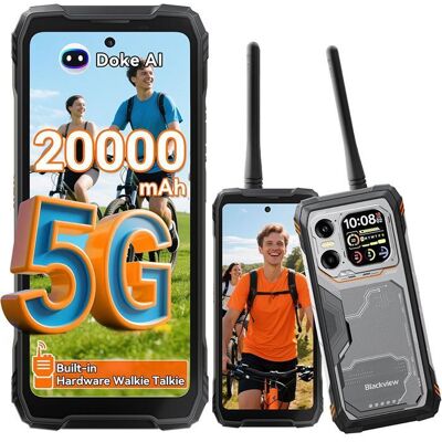 Téléphone Portable Incassable Blackview XPLORE 1 Walkie Talkie 5G Smartphone 678 Android 1548Go+512Go/2To20000mAhNFC-Noir Noir - Publicité Téléphone Portable Incassable Blackview XPLORE 1 Walkie Talkie 5G Smartphone 678 Android 1548Go+512Go/2To20000mAhNFC-Noir Noir - Publicité