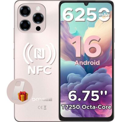 Téléphone Portable DOOGEE Note 58 PRO 32Go+256GoAndroid 16 Smartphone 675 HD+ 6250mAh 4G Smartphone Pas Cher NFC 16MP-Or - Publicité Téléphone Portable DOOGEE Note 58 PRO 32Go+256GoAndroid 16 Smartphone 675 HD+ 6250mAh 4G Smartphone Pas Cher NFC 16MP-Or - Publicité