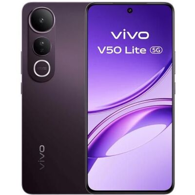 Vivo V50 Lite 5G - 8 Go / 256 Go Noir (Phantom Black) Dual SIM POLED 677 120 Hz Noir - Publicité Vivo V50 Lite 5G - 8 Go / 256 Go Noir (Phantom Black) Dual SIM POLED 677 120 Hz Noir - Publicité
