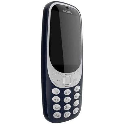 Téléphone mobile - NOKIA - 3310 DS TA-1030 NV FR BLEU FONCE - GSM - 24 - 1200 mAh - Bleu Bleu - Publicité Téléphone mobile - NOKIA - 3310 DS TA-1030 NV FR BLEU FONCE - GSM - 24 - 1200 mAh - Bleu Bleu - Publicité
