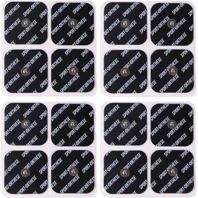 Generic Pack de 16 Électrodes Snap - Compatible Compex Chattanooga Bluetens - Gel Hypoallergénique ACCESSOIRES POUR PULVERISATEUR - Publicité Generic Pack de 16 Électrodes Snap - Compatible Compex Chattanooga Bluetens - Gel Hypoallergénique ACCESSOIRES POUR PULVERISATEUR - Publicité