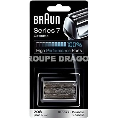 Grille de rasoir - BRAUN - Série 7 - Noir - Pièce dorigine - Compatible avec plusieurs modèles Noir - Publicité Grille de rasoir - BRAUN - Série 7 - Noir - Pièce dorigine - Compatible avec plusieurs modèles Noir - Publicité