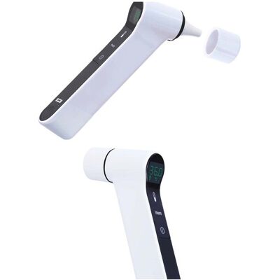 Melissa Thermomètre digital 2 en 1 pour oreilles et front blanc Blanc - Publicité Melissa Thermomètre digital 2 en 1 pour oreilles et front blanc Blanc - Publicité