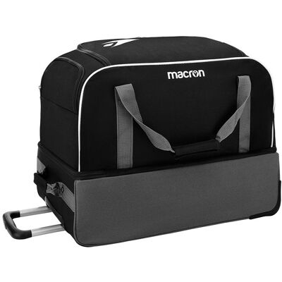 Sac de sport a roulettes HANGAR Macron noir Noir - Publicité Sac de sport a roulettes HANGAR Macron noir Noir - Publicité