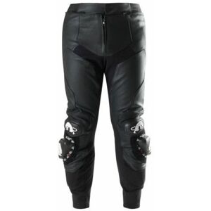 Pantalon cuir moto Furygan Drack noir/blanc - Pants - Publicité Pantalon cuir moto Furygan Drack noir/blanc - Pants - Publicité