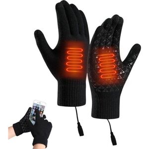 SAFEYDADDY Gants Chauffants USB - Chauffage Électrique Pleine Main Touchscreen - Pour Ski Moto et Randonnée Hivernale Noir - Publicité SAFEYDADDY Gants Chauffants USB - Chauffage Électrique Pleine Main Touchscreen - Pour Ski Moto et Randonnée Hivernale Noir - Publicité