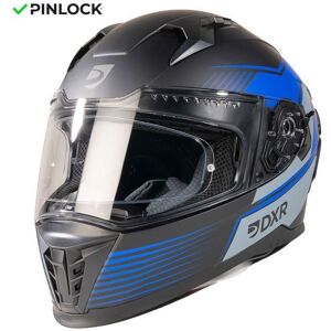 MOTOBLOUZ EROS NEO Casque de moto intégral avec visière solaire Homologué ECE 22.06 Pinlock Inclus Black/Blue Ca Noir - Publicité MOTOBLOUZ EROS NEO Casque de moto intégral avec visière solaire Homologué ECE 22.06 Pinlock Inclus Black/Blue Ca Noir - Publicité