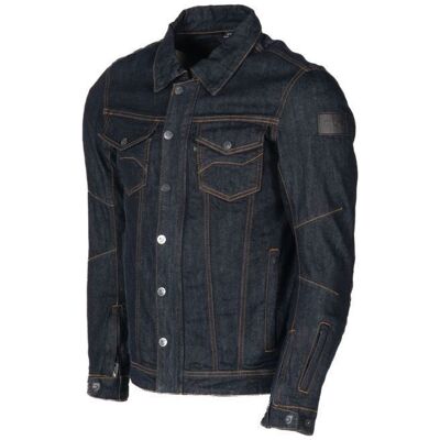 Veste Jean Moto Certifié Moto DNM BLOUZ MOTOBLOUZ Bleu - Publicité Veste Jean Moto Certifié Moto DNM BLOUZ MOTOBLOUZ Bleu - Publicité