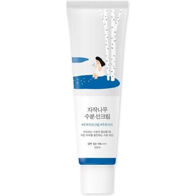 Round Lab Birch Juice Crème Solaire Hydratante SPF 50+ (50ml) - Publicité Round Lab Birch Juice Crème Solaire Hydratante SPF 50+ (50ml) - Publicité