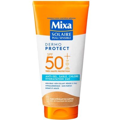 Mixa Dermo Protect SPF50+ 175ml - Crème solaire - Publicité Mixa Dermo Protect SPF50+ 175ml - Crème solaire - Publicité