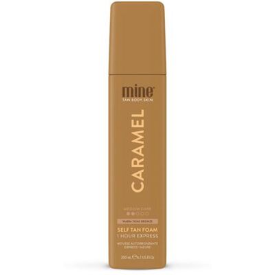 Minetan Caramel Self Tan Foam - Mousse autobronzante, 200ml, Doré - Publicité Minetan Caramel Self Tan Foam - Mousse autobronzante, 200ml, Doré - Publicité