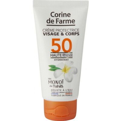 CORINE DE FARME Crème Protectrice Visage et Corps SPF50 - Publicité CORINE DE FARME Crème Protectrice Visage et Corps SPF50 - Publicité
