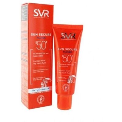 SVR Sun Secure Fluide SPF50+ 50ml - Crème solaire - Publicité SVR Sun Secure Fluide SPF50+ 50ml - Crème solaire - Publicité