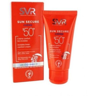 SVR Sun Secure SPF50+ Crème - Protection solaire pour peau sensible - Publicité SVR Sun Secure SPF50+ Crème - Protection solaire pour peau sensible - Publicité