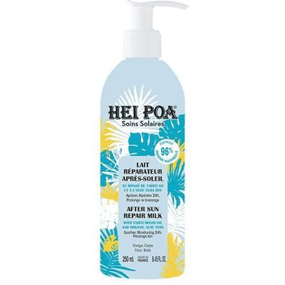 Hei Poa Lait réparateur après-soleil 250ml - Publicité Hei Poa Lait réparateur après-soleil 250ml - Publicité