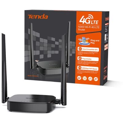 Tenda 4G03 PRO - Routeur Wi-Fi 4G LTE - 300 Mbps - Nano SIM - Publicité Tenda 4G03 PRO - Routeur Wi-Fi 4G LTE - 300 Mbps - Nano SIM - Publicité