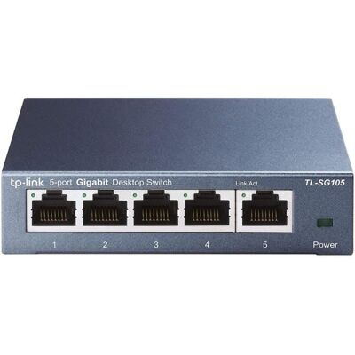 TP-Link Switch réseau Tp Link Switch de bureau 5 ports 10/100/1000 Mbps - Publicité TP-Link Switch réseau Tp Link Switch de bureau 5 ports 10/100/1000 Mbps - Publicité